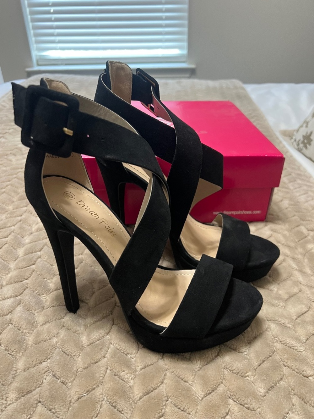 Black heels